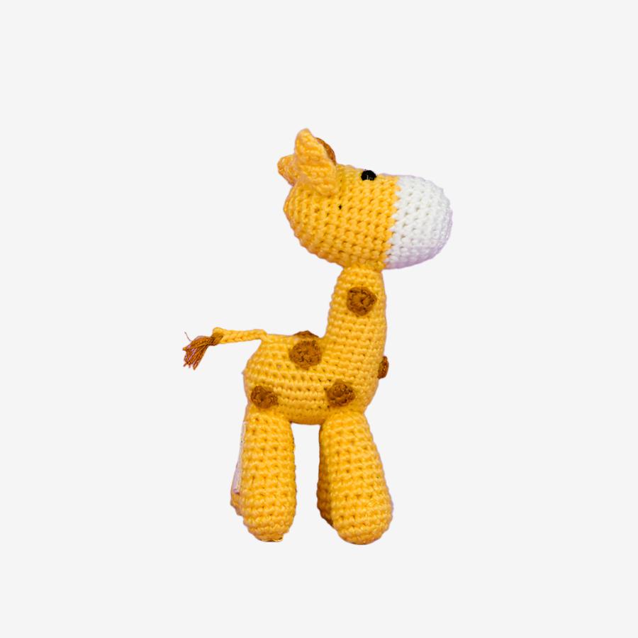 Giraffe with Legs Rattle