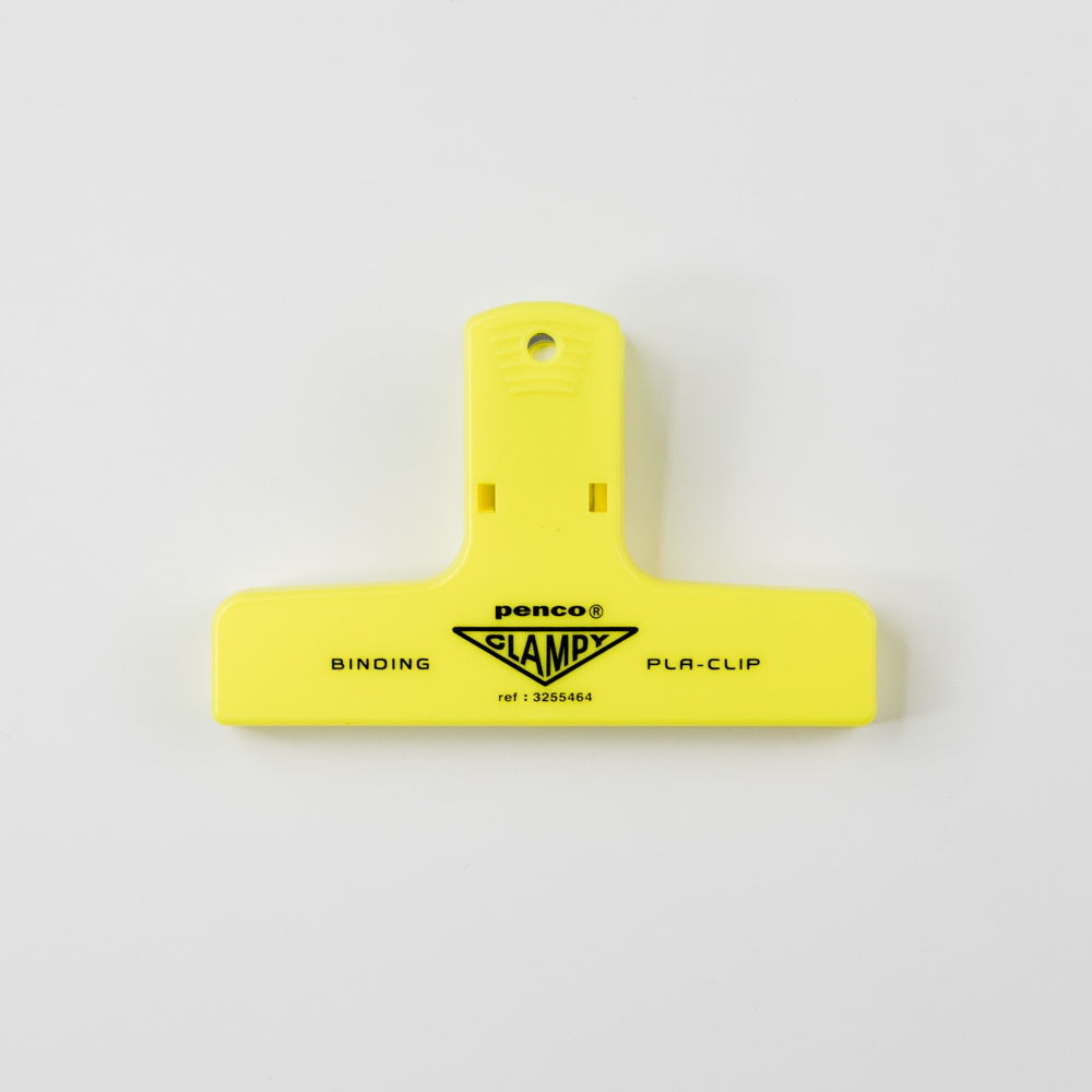 Plastic Clip - Neon Yellow