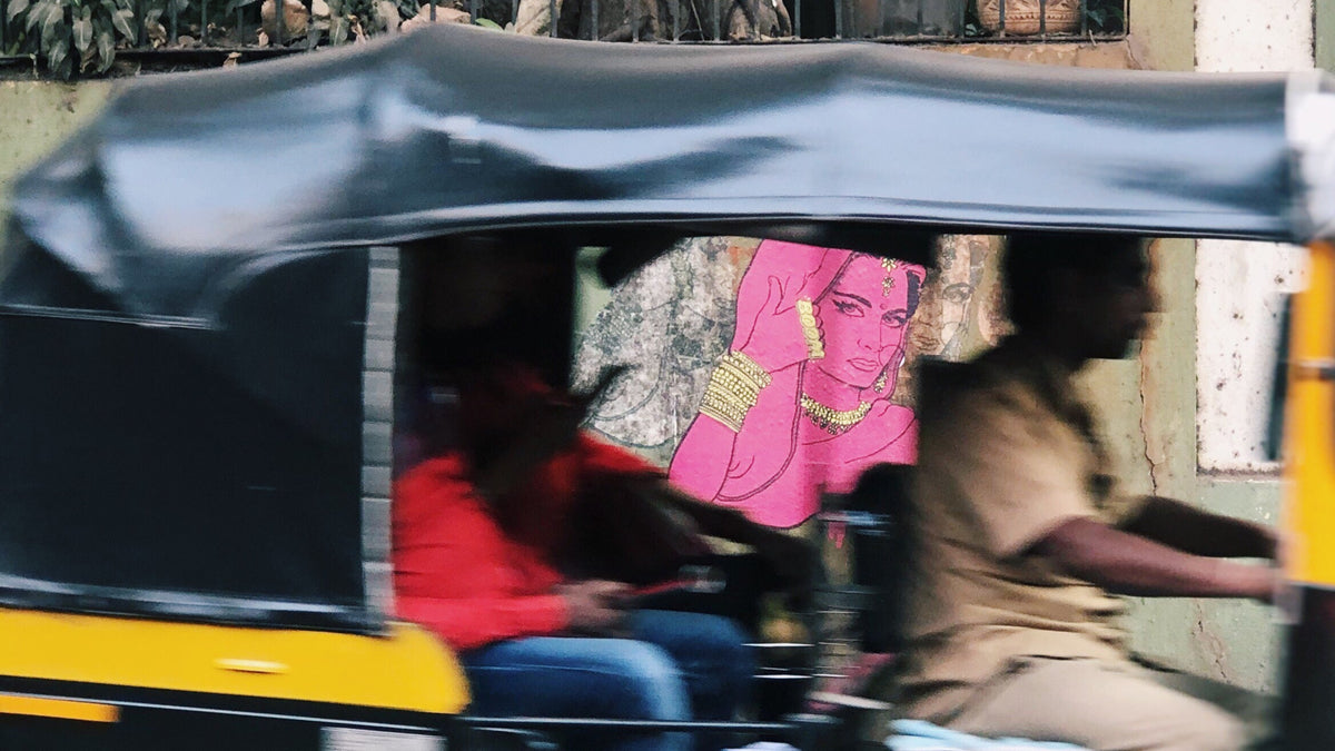 The pink lady mural fundraiser