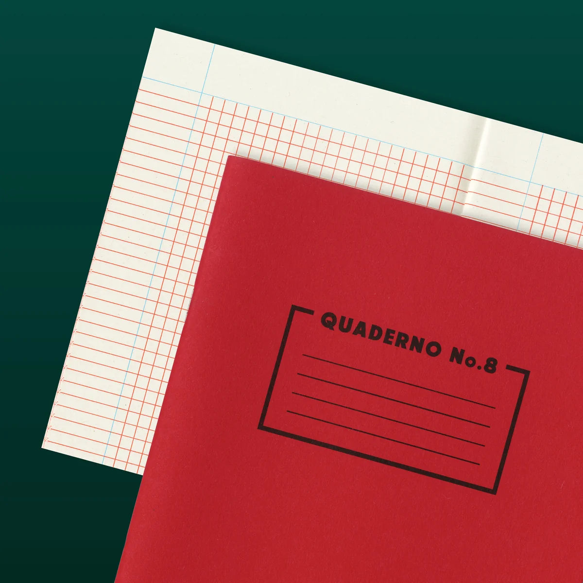 Quaderno Notebook No. 8 - Maths Grid