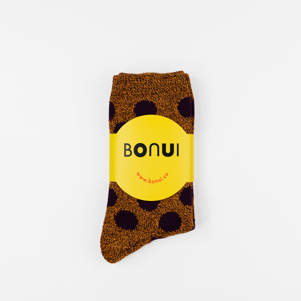 ACID DOT Socks - Violet/Orange