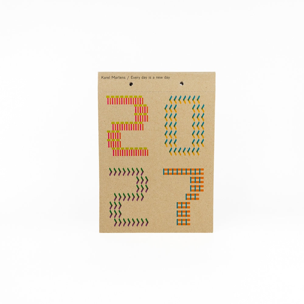 Karel Martens - Calendar 2027