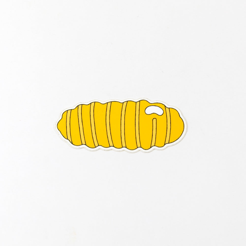 Yellow pasta illustration on a white background