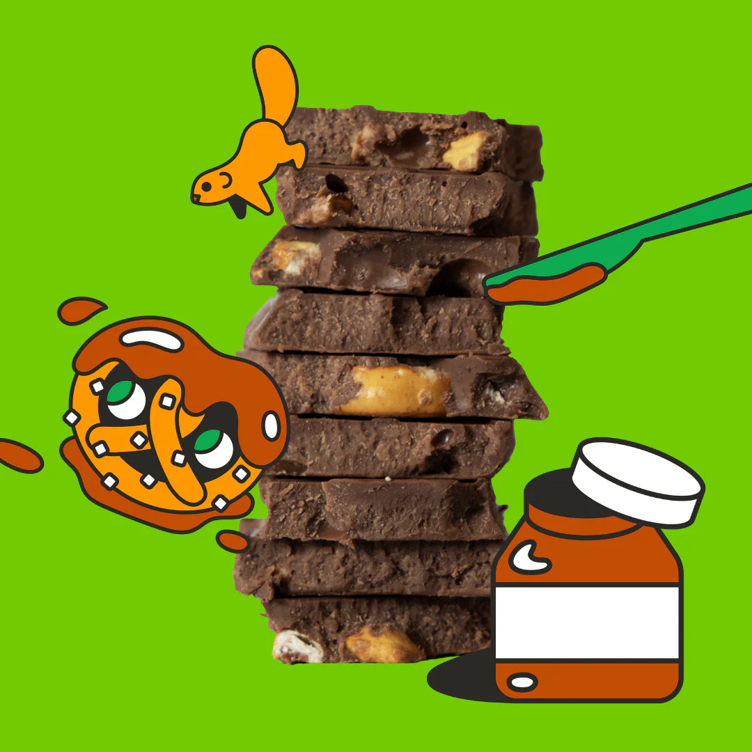 Nutbutter Pretzel Truffle Bar