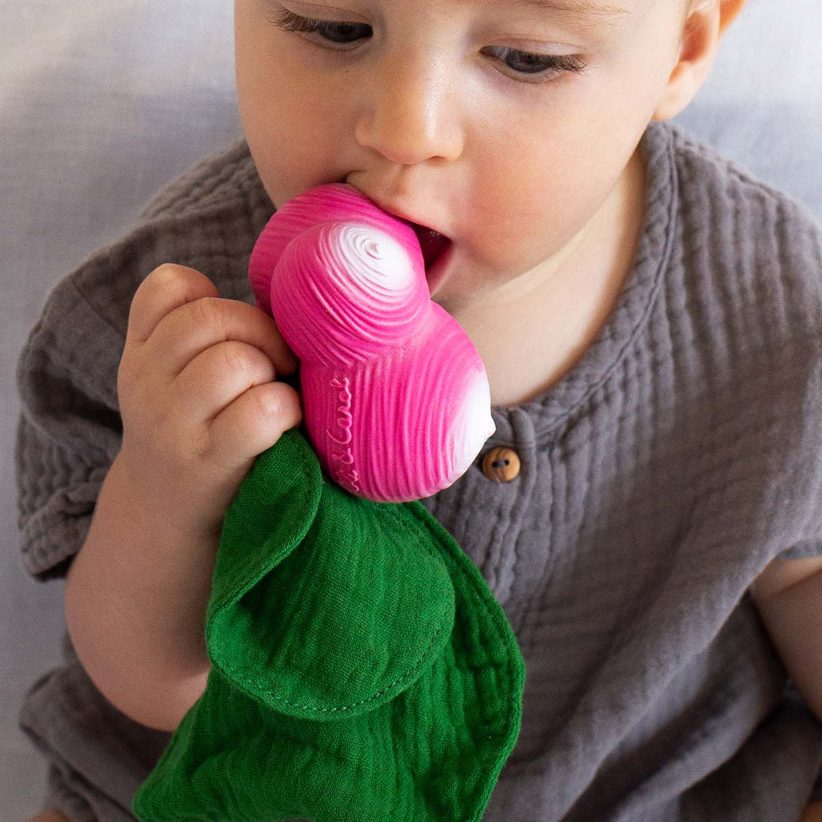Ramona the Radish Mini Doudou Teether