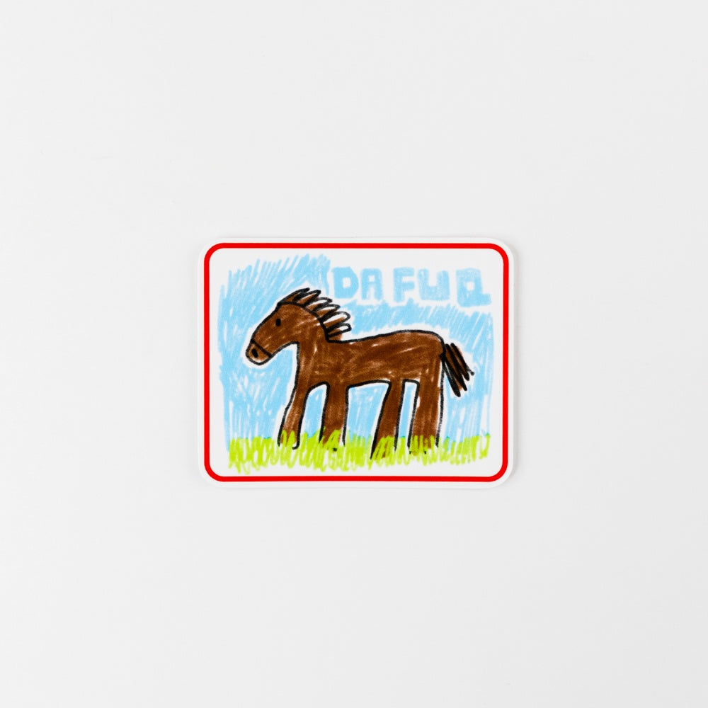 Da Fuq Horse! Sticker