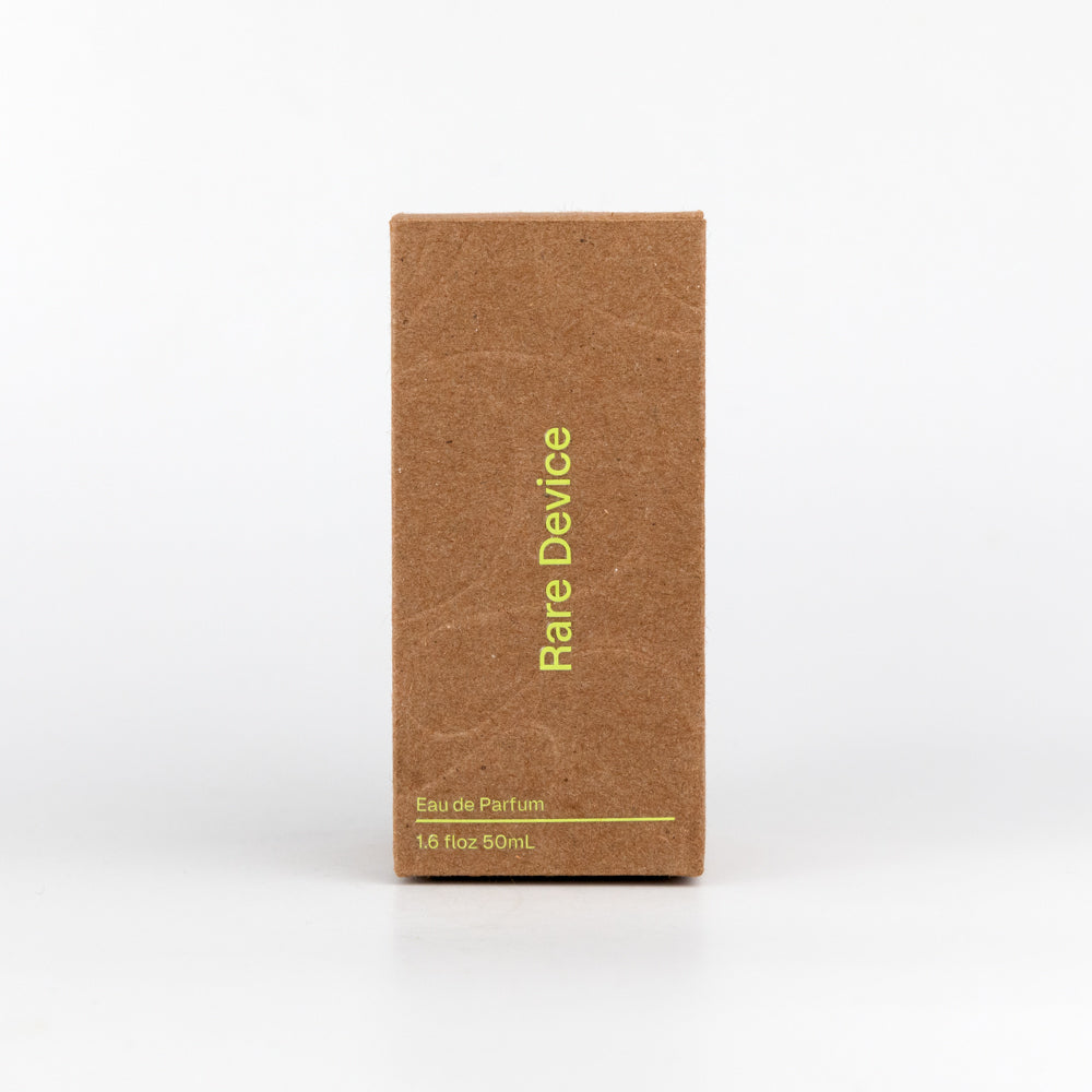 Brown box with 'Rare Device' branding on a white background