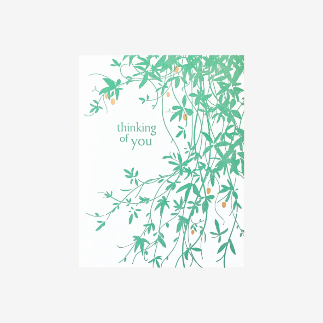 Vine Sympathy Card