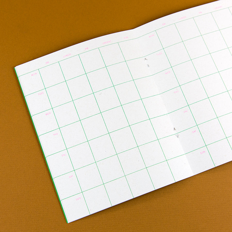 Quaderno Notebook No. 2 - Week Planner